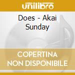 Does - Akai Sunday cd musicale