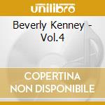 Beverly Kenney - Vol.4 cd musicale di Beverly Kenney