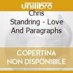 Chris Standring - Love And Paragraphs cd