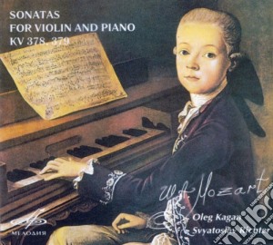 Mozart Wolfgang Amadeus - Sonata Per Violino K 378, K 379 - Kogan Leonid Vl cd musicale di Mozart Wolfgang Amadeus