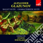 Alexander Glazunov - Ballet Suite Op.52, Suite Carcteristique Op.9 - Svetlanov Evgeni Dir /the Ussr Symphony Orchestra cd