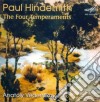 Paul Hindemith - I Quattro Temperamenti, Sonata Per Violoncello cd