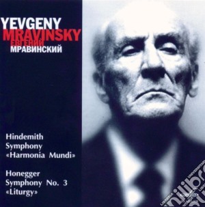 Paul Hindemith / Arthur Honegger - L'armonia Del Mondo (sinfonia) cd musicale di Hindemith Paul / Honegger Arthur