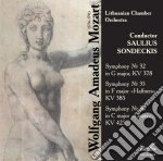 Wolfgang Amadeus Mozart - Symphony No.34 K 318 K , N.35 K 385 'haffner', N.36 K 425 'linz' cd