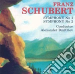 Franz Schubert - Symphony No.1, N.2 cd