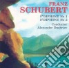 Franz Schubert - Symphony No.1, N.2 cd