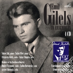 Emil Gilels In Ensemble - Un Set Di Registrazioni Rare (4 Cd) cd musicale di Emil Gilels In Ensemble
