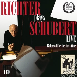 Franz Schubert - Richter Plays Schubert Live (4 Cd) cd musicale di Schubert Franz