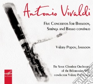 Antonio Vivaldi - Cinque Concerti Per Fagotto cd musicale di Antonio Vivaldi