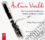 Antonio Vivaldi - Cinque Concerti Per Fagotto cd