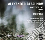 Alexander Glazunov - Concerto Per Violino Op.81, Concerto Per Sassofono Op.108 cd