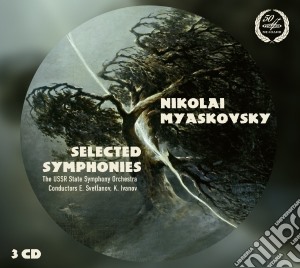 Nikolai Myaskovsky - Selected Symphonies Sinfonie Nn.17, 21,25, 27 - Evgeni Svetlanov cd musicale di Nicolai Miaskovsky