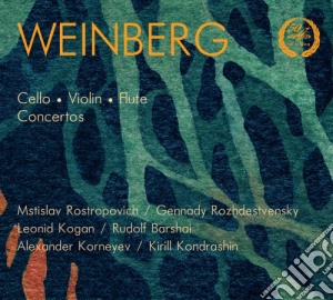 Mieczyslaw Weinberg - Cello, Violin, Flute - Concertos cd musicale di Mstislav Rostropovich