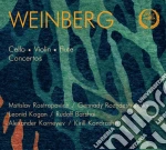 Mieczyslaw Weinberg - Cello, Violin, Flute - Concertos cd