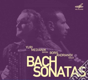 Johann Sebastian Bach - Sonate Per Viola Da Gamba Nn.1-3 (Bwv 1027-1029, Trascr. Yuri Medianik) cd musicale di Bach