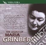 Maria Grinberg: The Legacy Of.. Vol.3 - Rachmaninov, Medtner, Prokofiev, Shostakovich