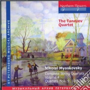 Nikolai Myaskovsky - Quartetto Per Archi N.9 Op 62 In Re (194 cd musicale di Myaskovsky Nikolai