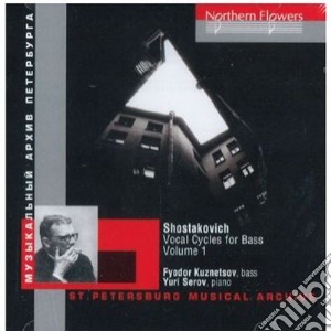 Dmitri Shostakovich - Vocal Cycles For Bass 1 cd musicale di Shostakovich Dmitri