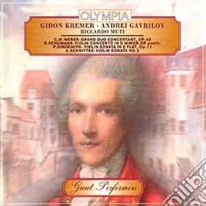 Carl Maria Von Weber - Grand Duo Concertante Per Clarinetto E P cd musicale di Weber Carl Maria Von