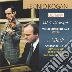 Leonid Kogan: Mozart, Bach cd