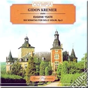Eugene Ysaye - Sonata Per Violino Op 27 (1923) N.1 > 6 cd musicale di Ysaye Eugene