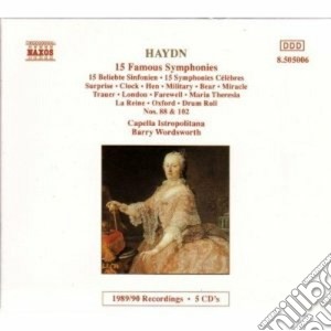 Joseph Haydn - Sinfonie Celebri (5 Cd) cd musicale di Haydn franz joseph