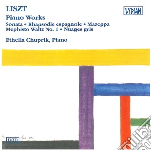 Franz Liszt - Piano Works cd musicale di Franz Liszt