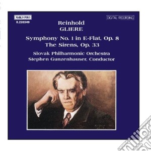 Reinhold Gliere - Symphony No.1 Op.8, Le Sirene Op.33 cd musicale di GLIERE