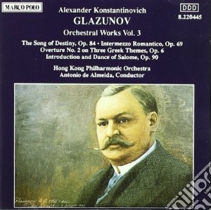 Alexander Glazunov - Orchestral Works Vol.3 cd musicale di Glazunov alexander k