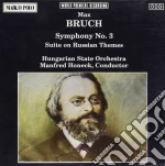 Max Bruch - Symphony No.3, Suite On Russian Themes cd