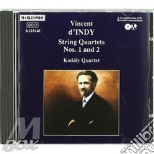 D'Indy: String Quartets cd musicale di Vincent D'indy