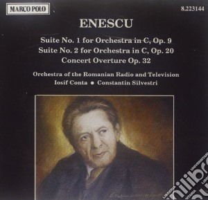 Enescu George - Suite N.1 Op.9, N.2 Op.20, Concerto Ouverture Op.32 - Conta Iosif Dir /orchestra Della Radio E Tv Rumena, Conatantin Silvestri cd musicale di George Enescu