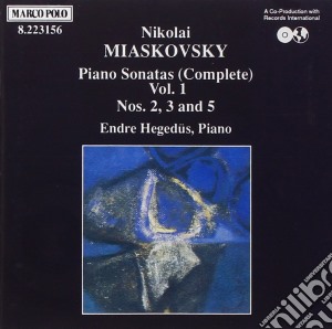 Nikolai Myaskovsky - Piano Sonatas Vol.1 cd musicale di MYASKOVSKY NIKOLAI Y