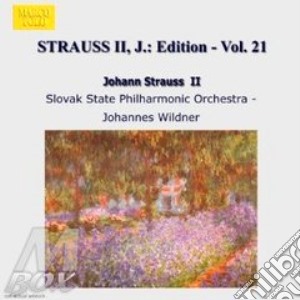 Wildner / Staatsphilh. Der Cssr - Edition Vol.21 cd musicale di Johann Strauss
