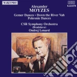Alexander Moyzes - Gemer Dances Op.51 (suite X Grande Orc), Down The River Vah Op.26 (suite X Grand- Lenard Ondrej cd