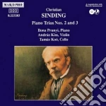 Christian Sinding - Trio X Pf N.2 Op.64, N.3 Op.87 cd