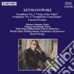 Karol Szymanowski - Sinfonie N.3 E N.4 cd