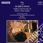 Schillings - Concerto X Vl Op.25, Moloch (tragedia Musicale), Prologo Sinfonico A 'edipo Re' cd