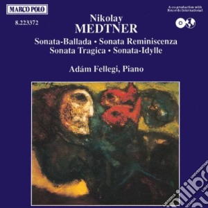 Nikolai Medtner - Sonata-Ballada Op.27, Sonata-Reminiscenza N.1 Op.38, Sonata-Tragica N.5 Op.39, S- Fellegi Adampf cd musicale di Nicolas Medtner