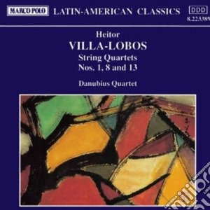 Villa-lobos Heitor - Quartetto X Archi N. 1, N.8, N.13 cd musicale di Villa lobos heitor