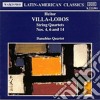 Heitor Villa-Lobos - Quartetto X Archi N.4, N.6, N.14 cd