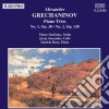 Alexander Grechaninov - Piano Trios No.1 Op.38, No.2 Op.138 cd