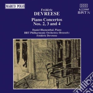 Devreese - Concerto X Pf N.2, 3, 4 - Devreese Frederic Dir /daniel Blumenthal Pf, Brt Philharmonic Orchestra, Brusels cd musicale di DEVREESE