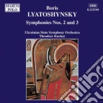 Boris Lyatoshynsky - Symphony No.2 Op.26, N.3 Op.50 cd