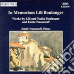 Lili Boulanger / Nadia Boulanger: In Memoriam Lili Boulanger cd