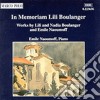 Lili Boulanger / Nadia Boulanger: In Memoriam Lili Boulanger cd