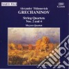 Alexander Grechaninov - Quartetto N.2 Op.70, N.4 Op.124- Moyzes Quartet cd
