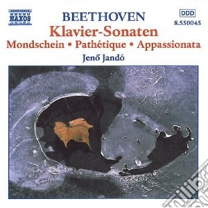 Ludwig Van Beethoven - Sonate X Pf Vol.1 (integrale) , Sonata N.8 Op.13 patetica, Sonata N.14 Op.27 c cd musicale di Jeno Jando