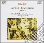 Georges Bizet - L'Arlesienne, Suite N.1 & 2, Carmen, Suiten.1 & 2 cd