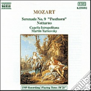 Wolfgang Amadeus Mozart - Serenata N.9 K 320 posthorn, Serenata(notturno) K 286 Per 4 Orchestre cd musicale di Wolfgang Amadeus Mozart